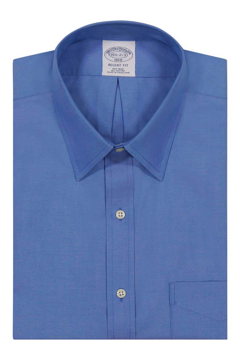 Non-Iron Regent Fit Dress Shirt, Main, color, SLD FB