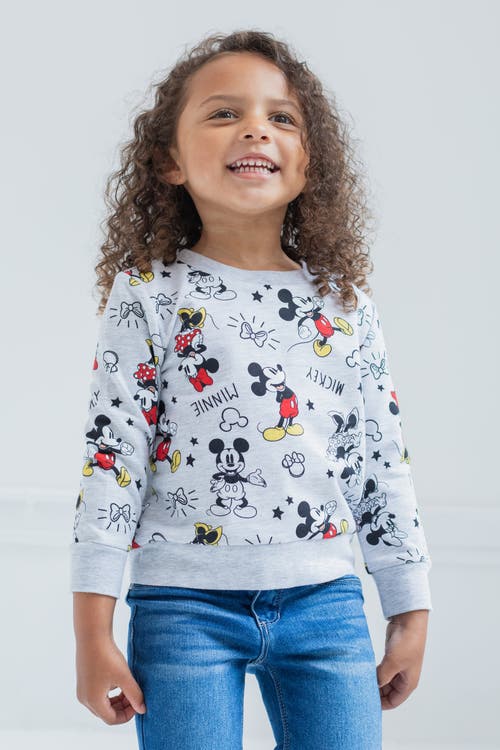 Disney Pullover Sweatshirt In Gray
