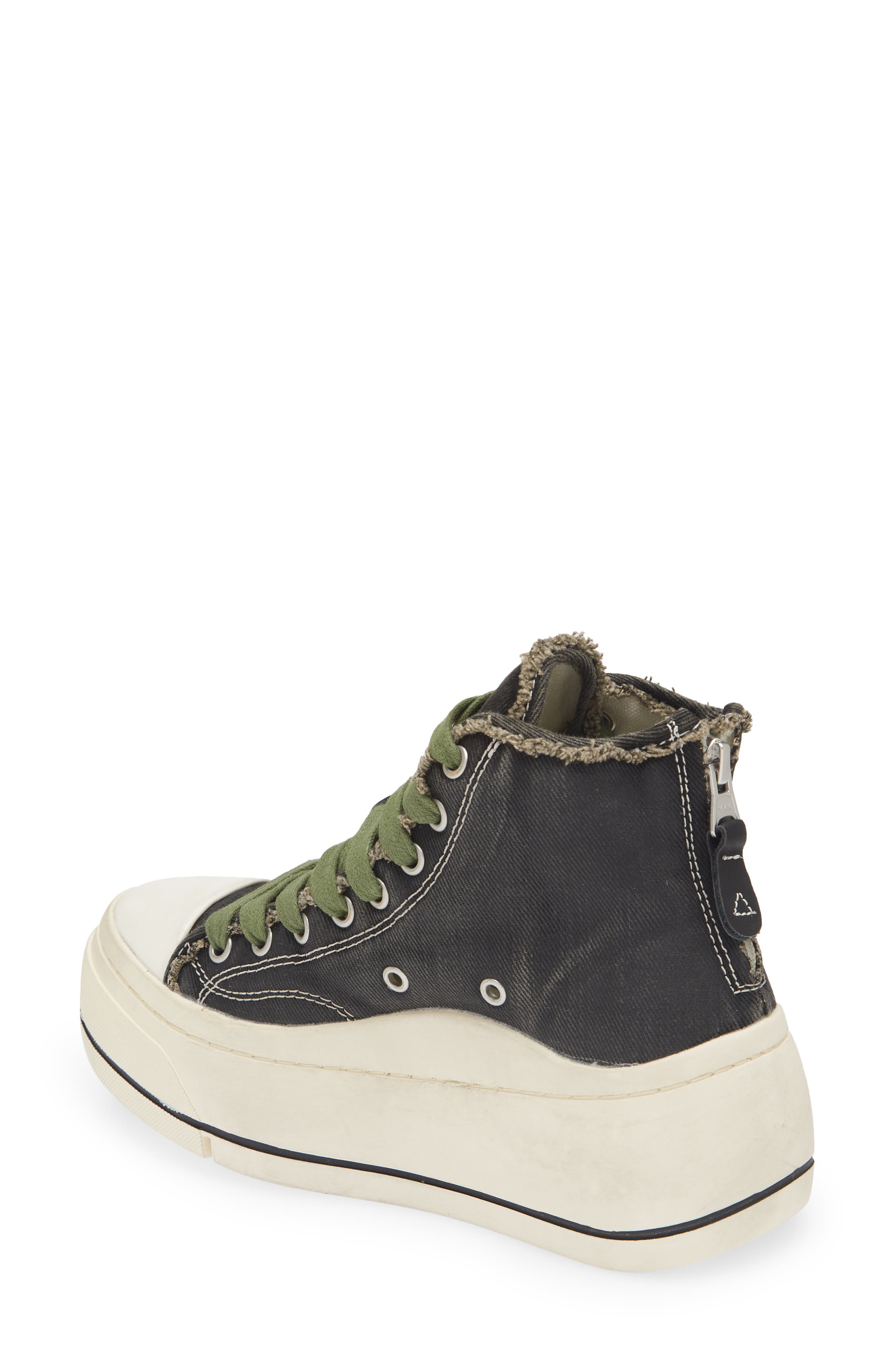 R13 Kurt Platform High Top Sneaker, Alternate, color, 