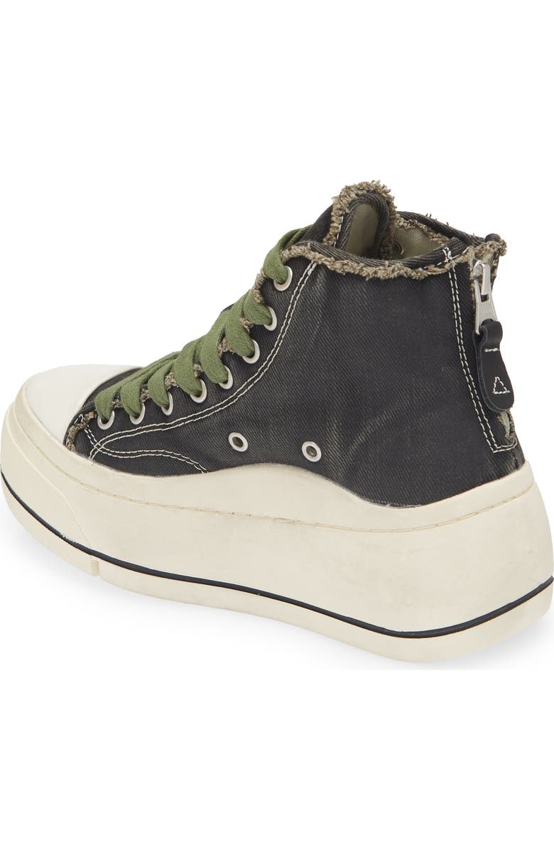 R13 Kurt Platform High Top Sneaker, Alternate, color,