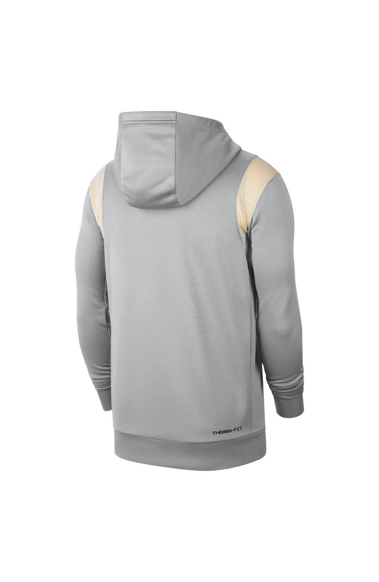 Nike Men's Nike Gray UCLA Bruins 2022 Game Day Sideline Performance Pullover Hoodie, Alternate, color, Gray