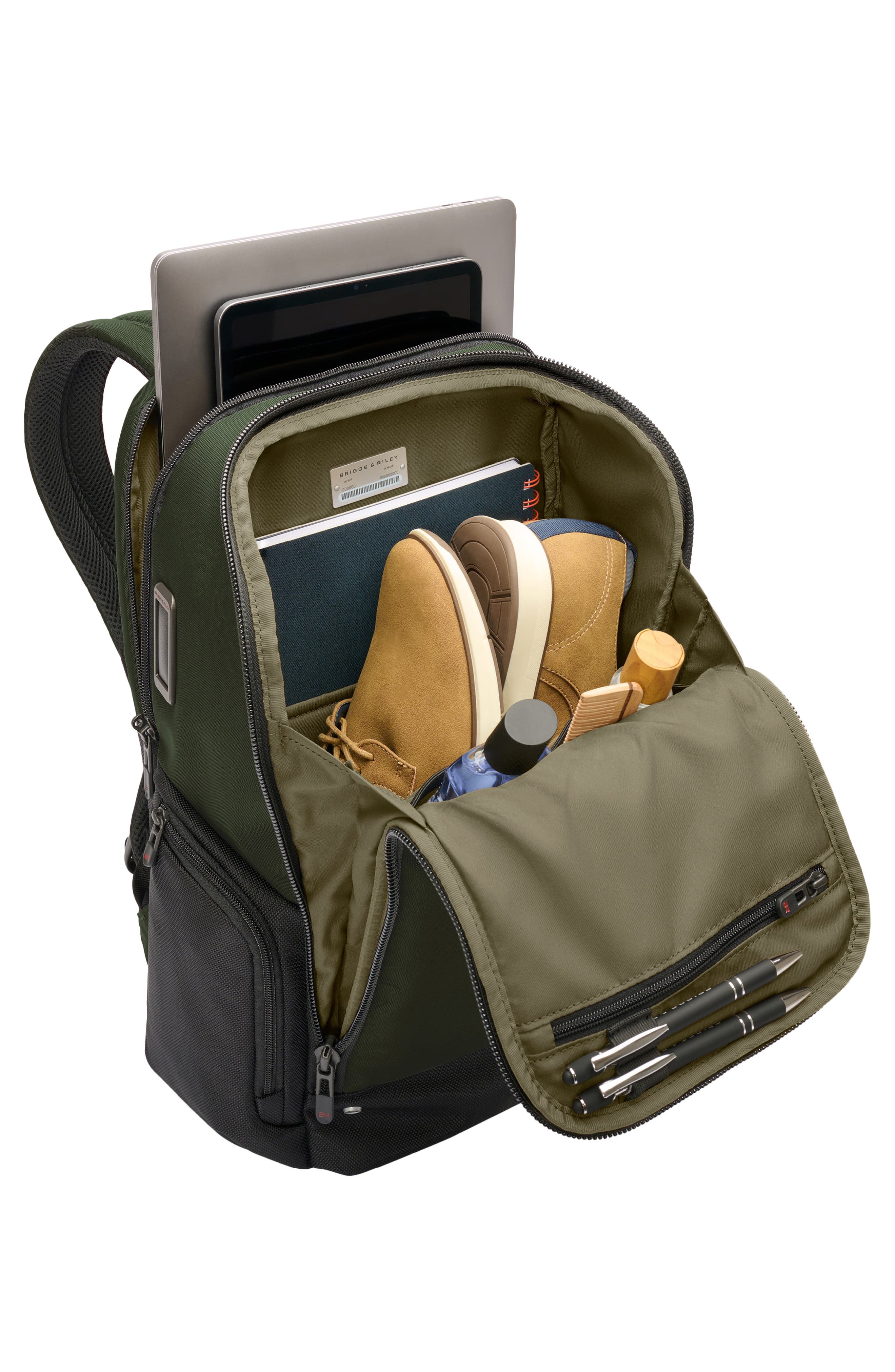 HTA Medium Widemouth Backpack, Alternate, color, BLACK