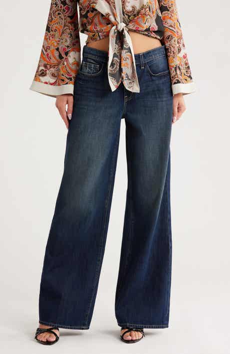 L'AGENCE Alicent High Waist Wide Leg Jeans