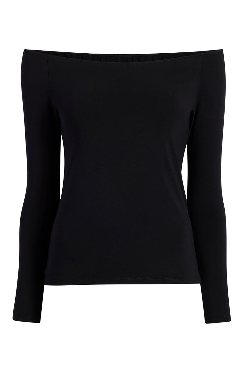 Another Tomorrow LEOTARD TOP, Alternate, color, 