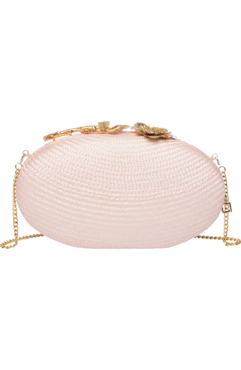 Rafe New York Joanna Ellipse Clutch, Alternate, color, Blush