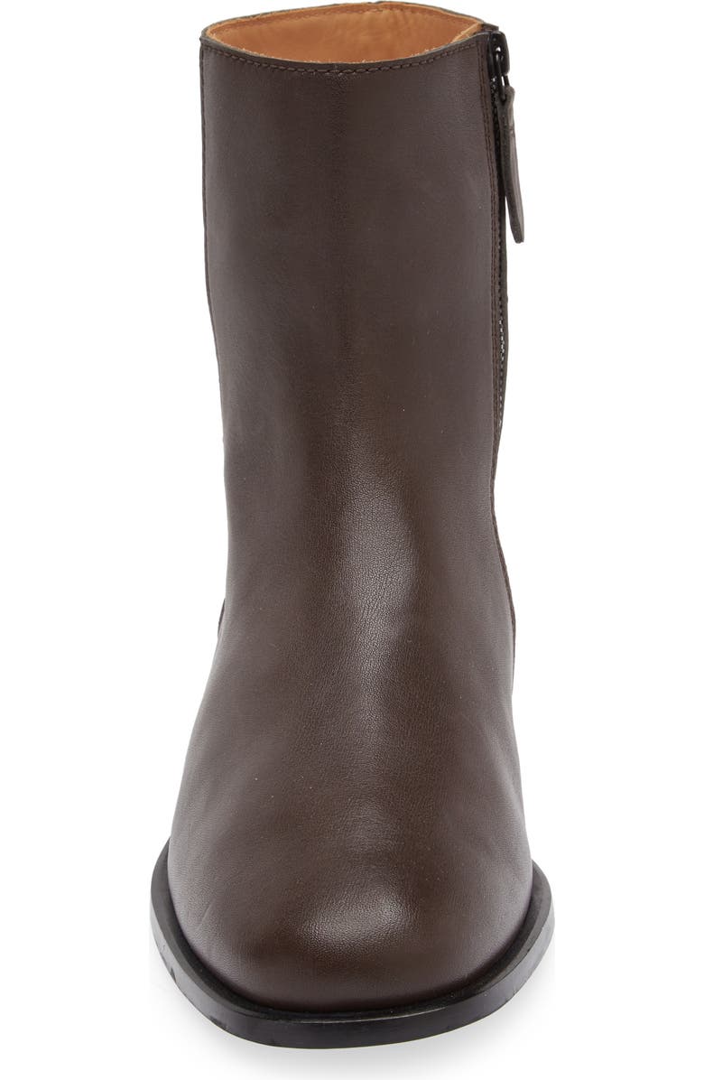 rag & bone Enzo Zip Boot, Alternate, color, Dark Espresso