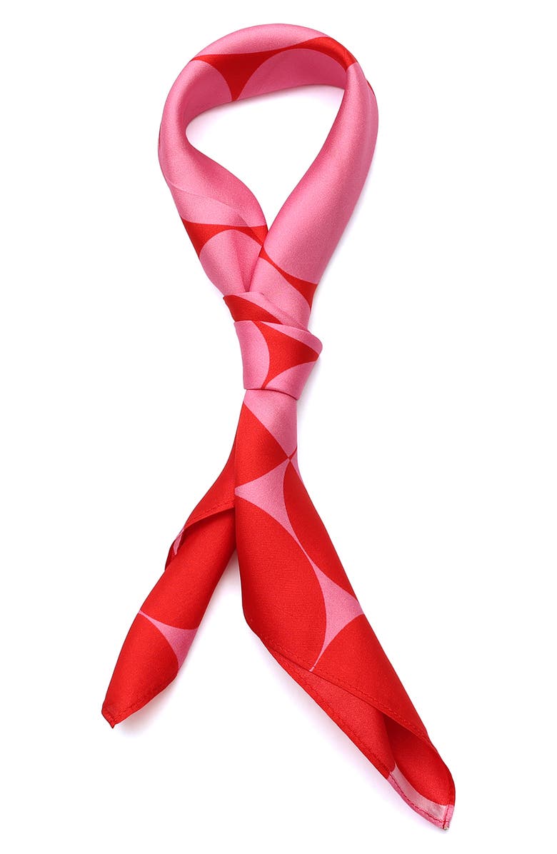 Kate Spade New York seasonless dot silk bandana, Alternate, color,