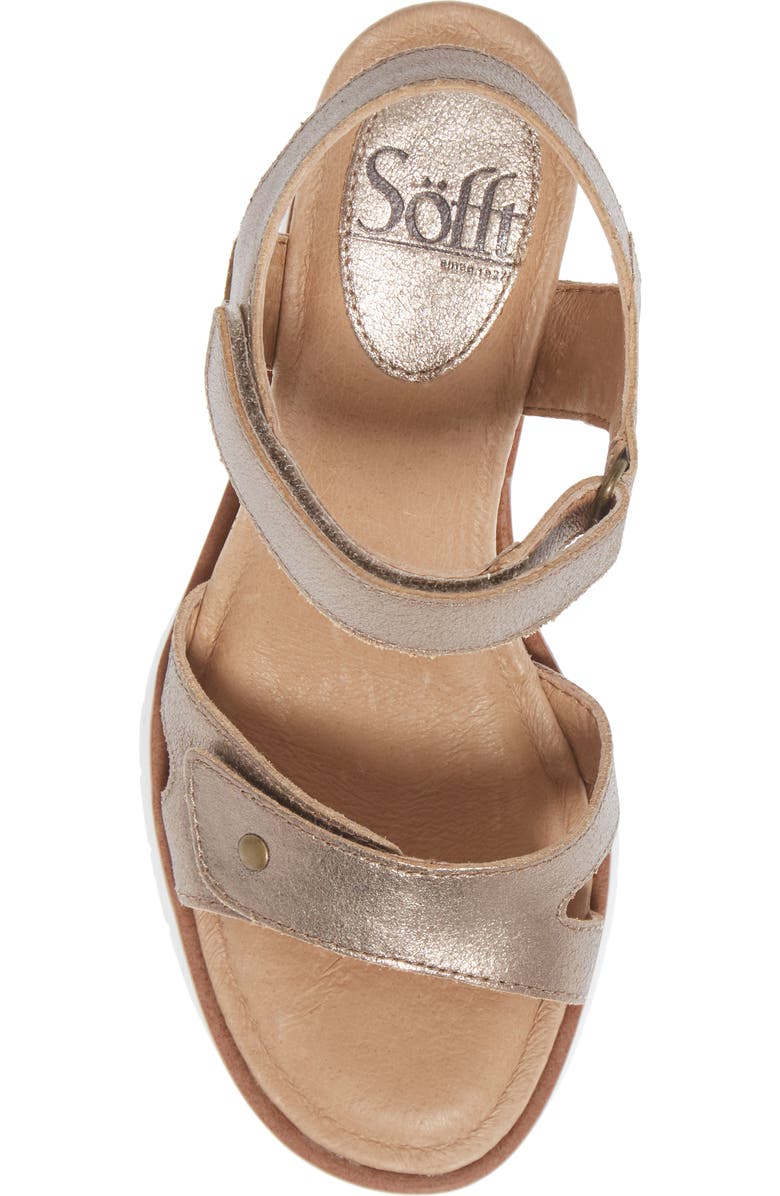 Söfft Cyndy Wedge Sandal, Alternate, color,