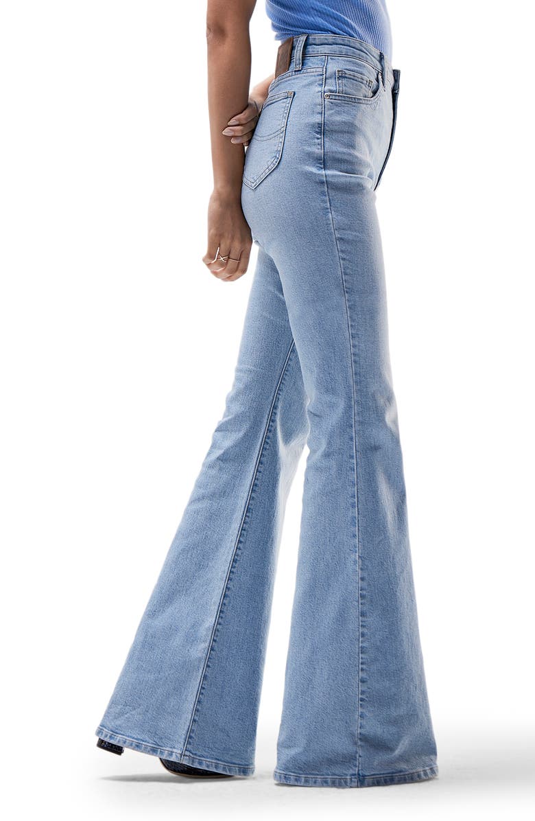 Lee High Waist Flare Jeans, Alternate, color, 