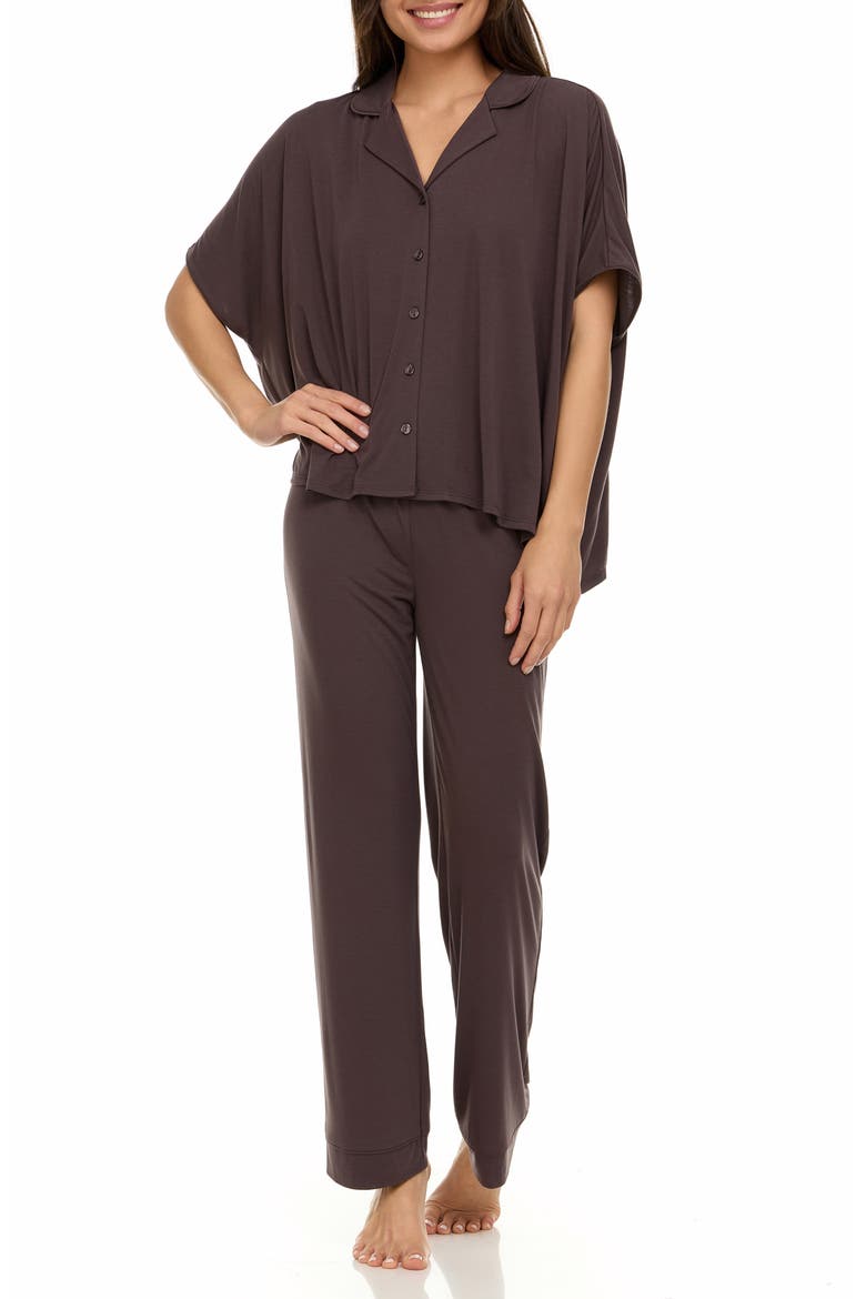 Valeria Pajamas, Alternate, color, ROASTED