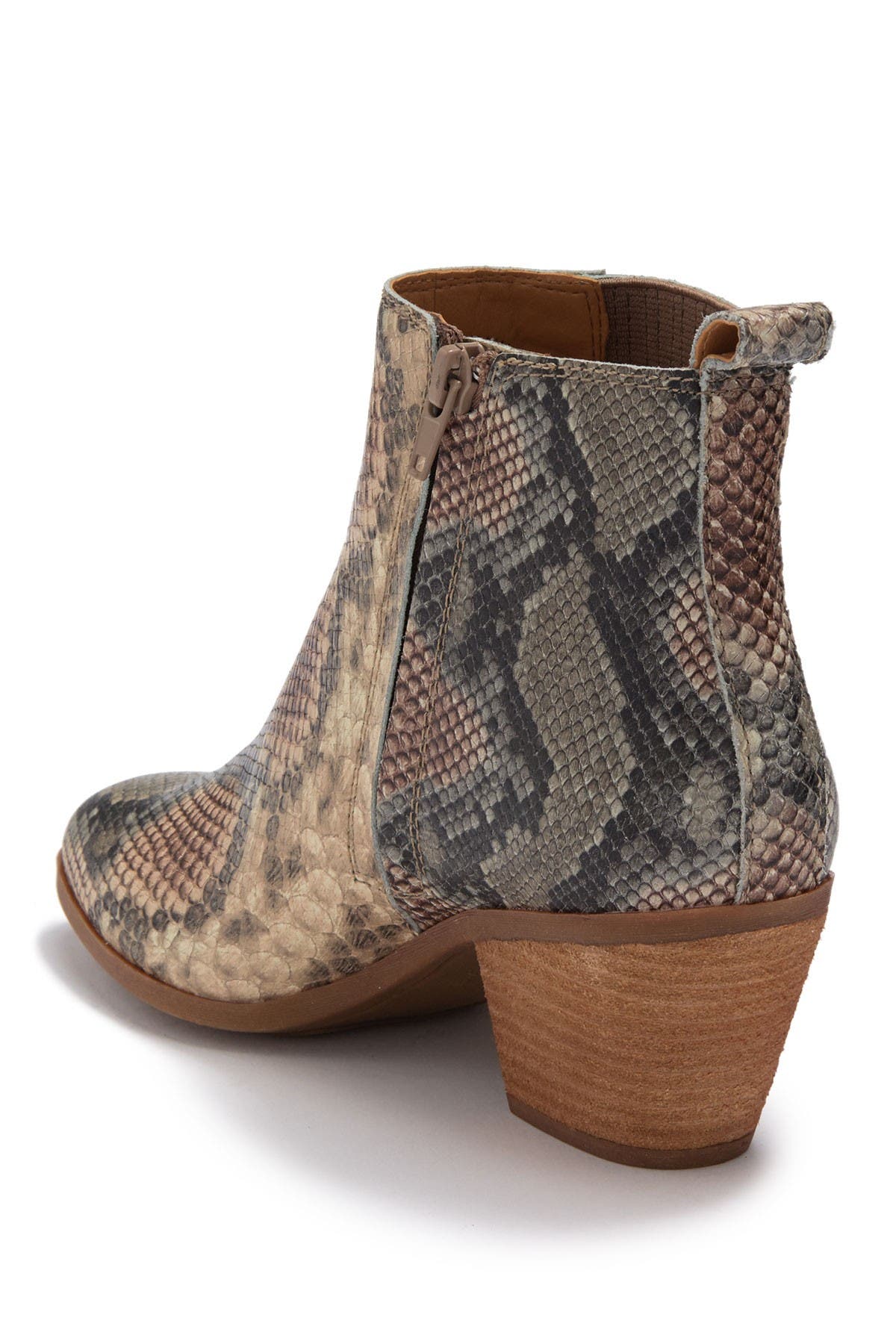 FRYE AND CO Jacy Chelsea Snake Embossed Boot, Alternate, color, 
