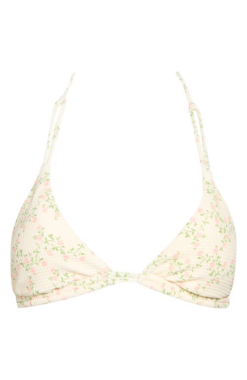 Dippin Daisys Lana Floral Triangle Bikini Top
