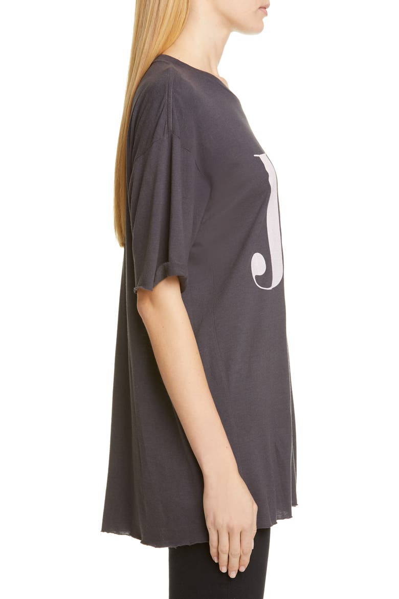 Oversized Tee, Alternate, color, BLACK