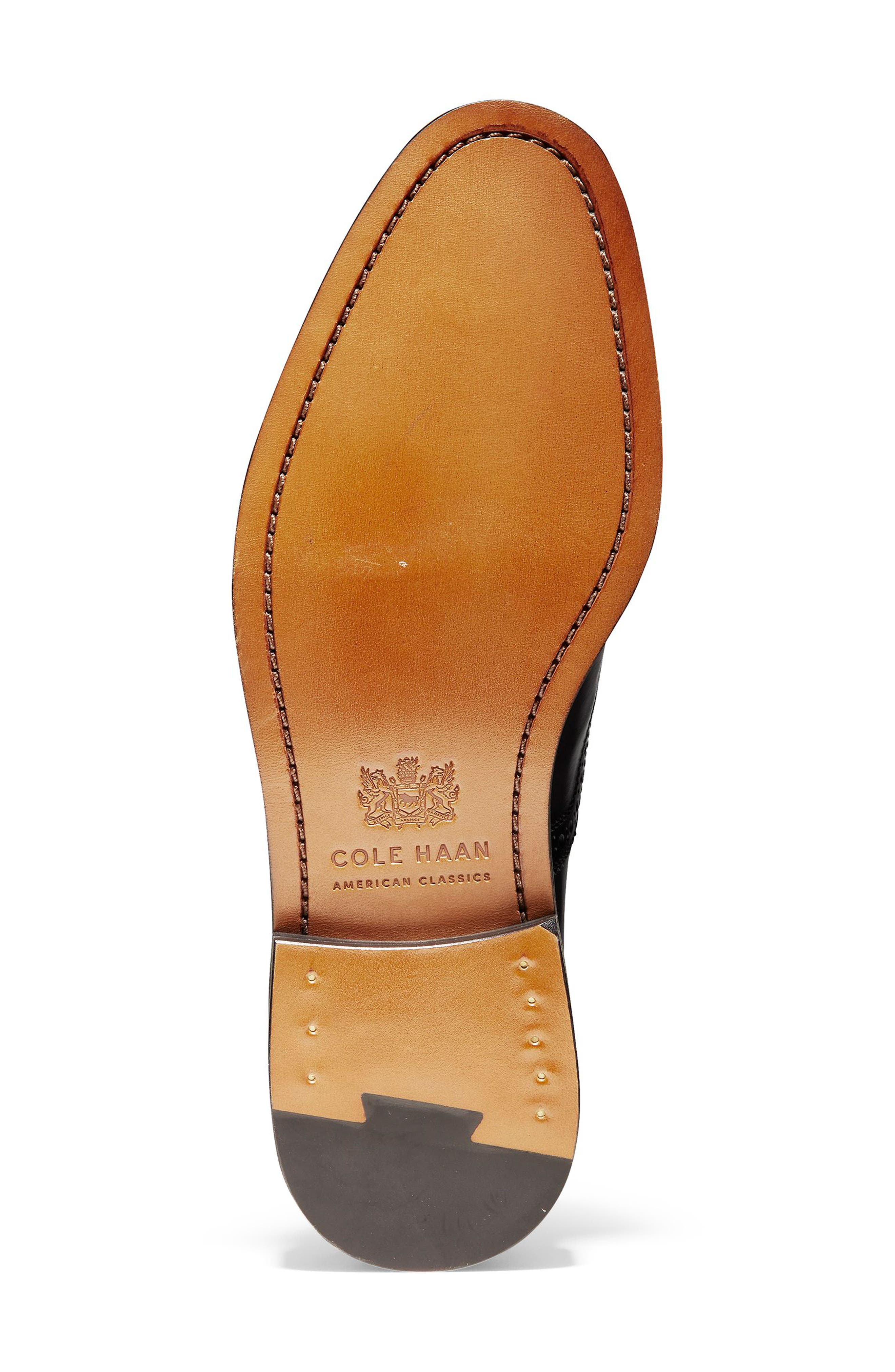 American Classics Kneeland Cap Toe Oxford, Alternate, color, BLACK LEATHER