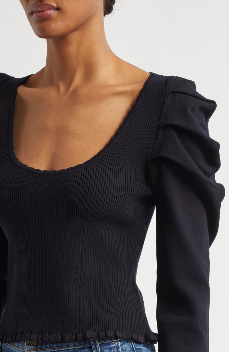 FARM Rio Gathered Top, Alternate, color, 