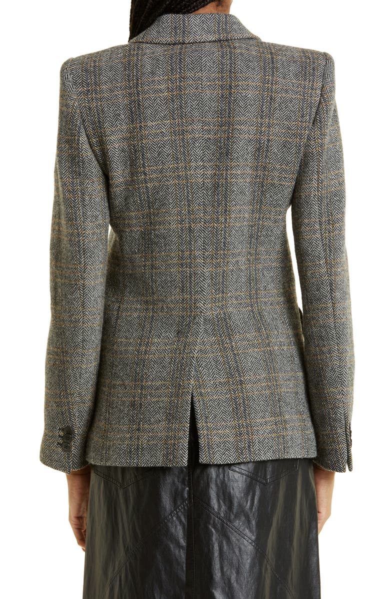 Isabel Marant Étoile Kerstin Herringbone Wool Jacket, Alternate, color, 