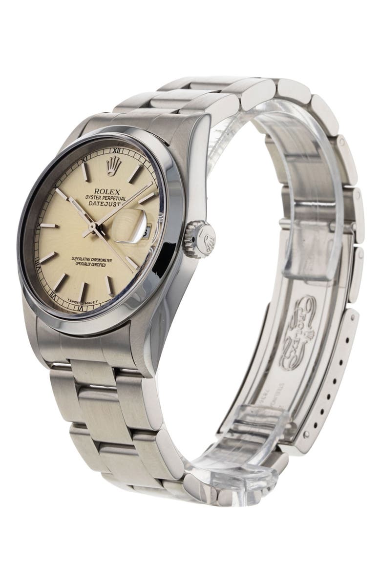 Watchfinder & Co. Rolex Preowned Datejust Bracelet Watch, 36mm, Alternate, color, 