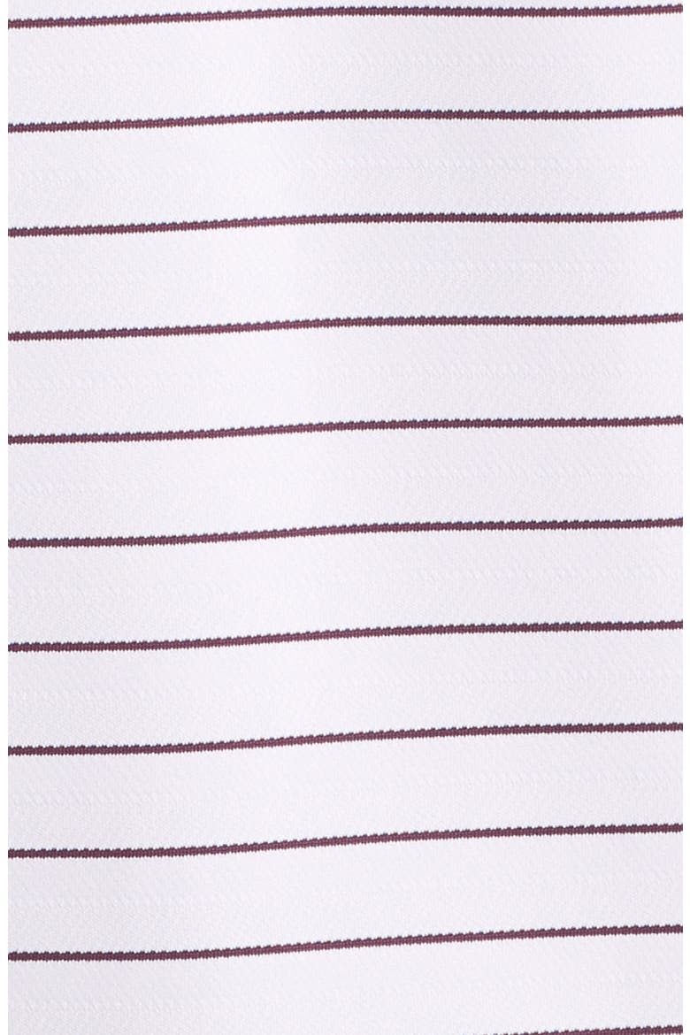 Herringbone Stripe Performance Polo, Alternate, color, BLUSH / DARK PLUM