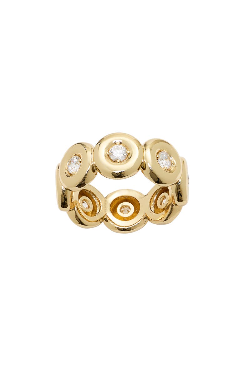 Cubic Zirconia Bubble Bezel Band Ring video