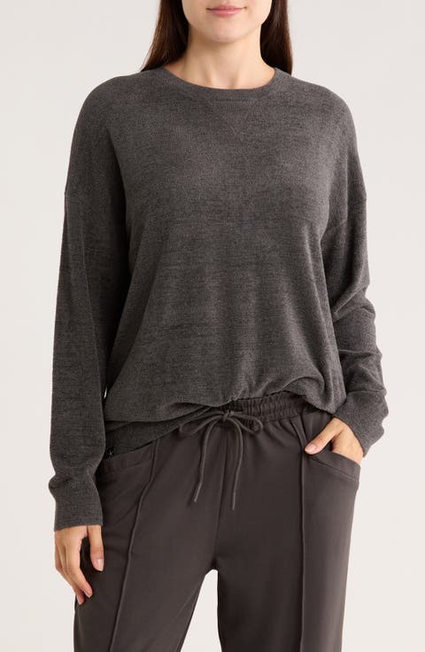 CozyChic Ultra Lite® Drop Shoulder Lounge Sweater