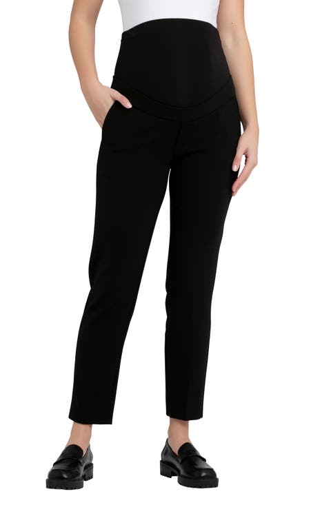Alexa Classic Cropped Maternity Work Pant