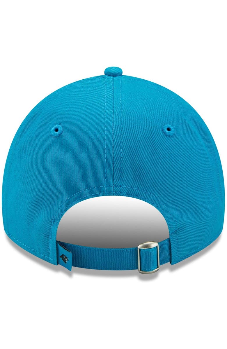 New Era Women's New Era Blue Carolina Panthers Script 9TWENTY Adjustable Hat, Alternate, color, 