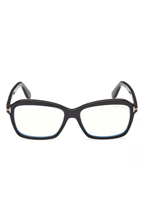 54mm Rectangular Optical Glasses