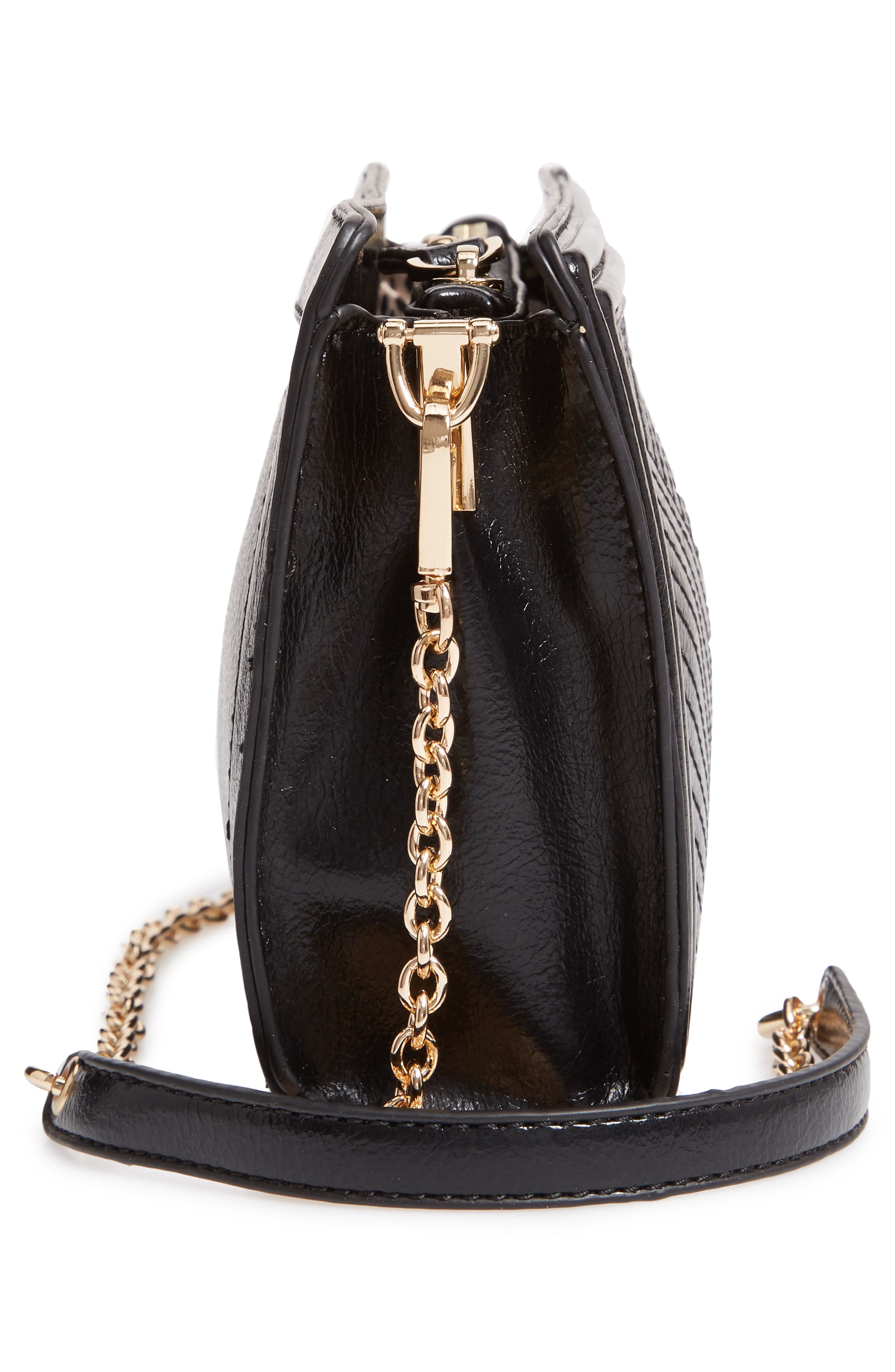 Sole Society Aisln Faux Leather Crossbody Bag, Alternate, color, 