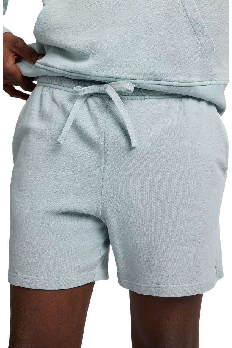 Terry Slub Shorts 6", Alternate, color, Sea Glass