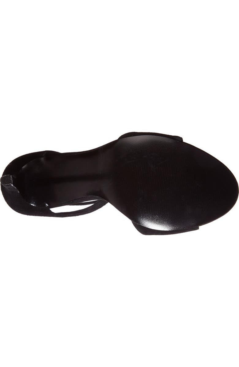 Steve Madden 'Semona' Suede Ankle Strap Sandal, Alternate, color,