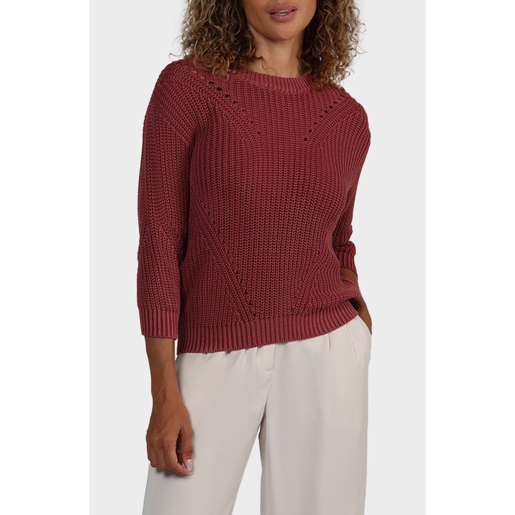 Matty M Hancock Pointelle Sweater