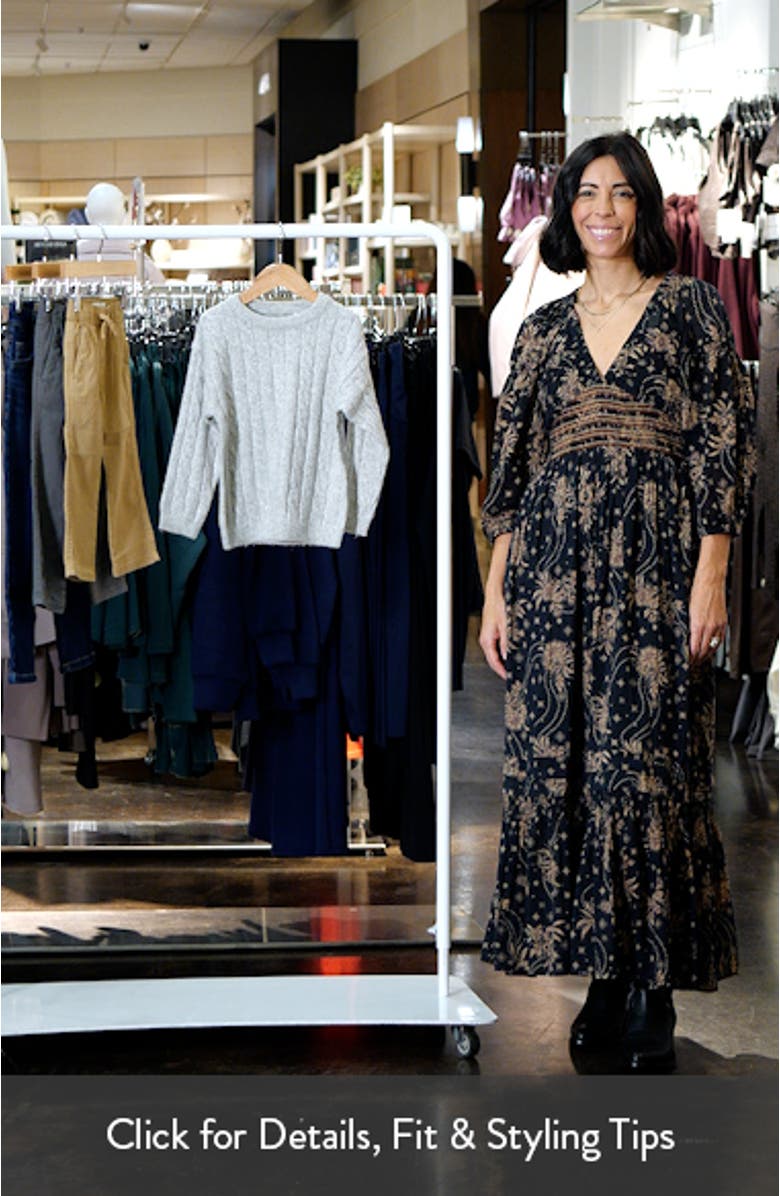 Kids' Cable Crewneck Sweater, sales video thumbnail