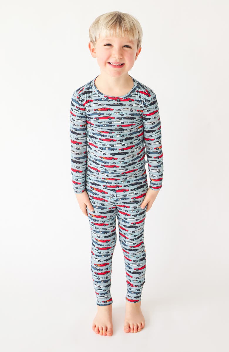 Posh Peanut Kids' Miles Fitted Two-Piece Pajamas, Alternate, color, 