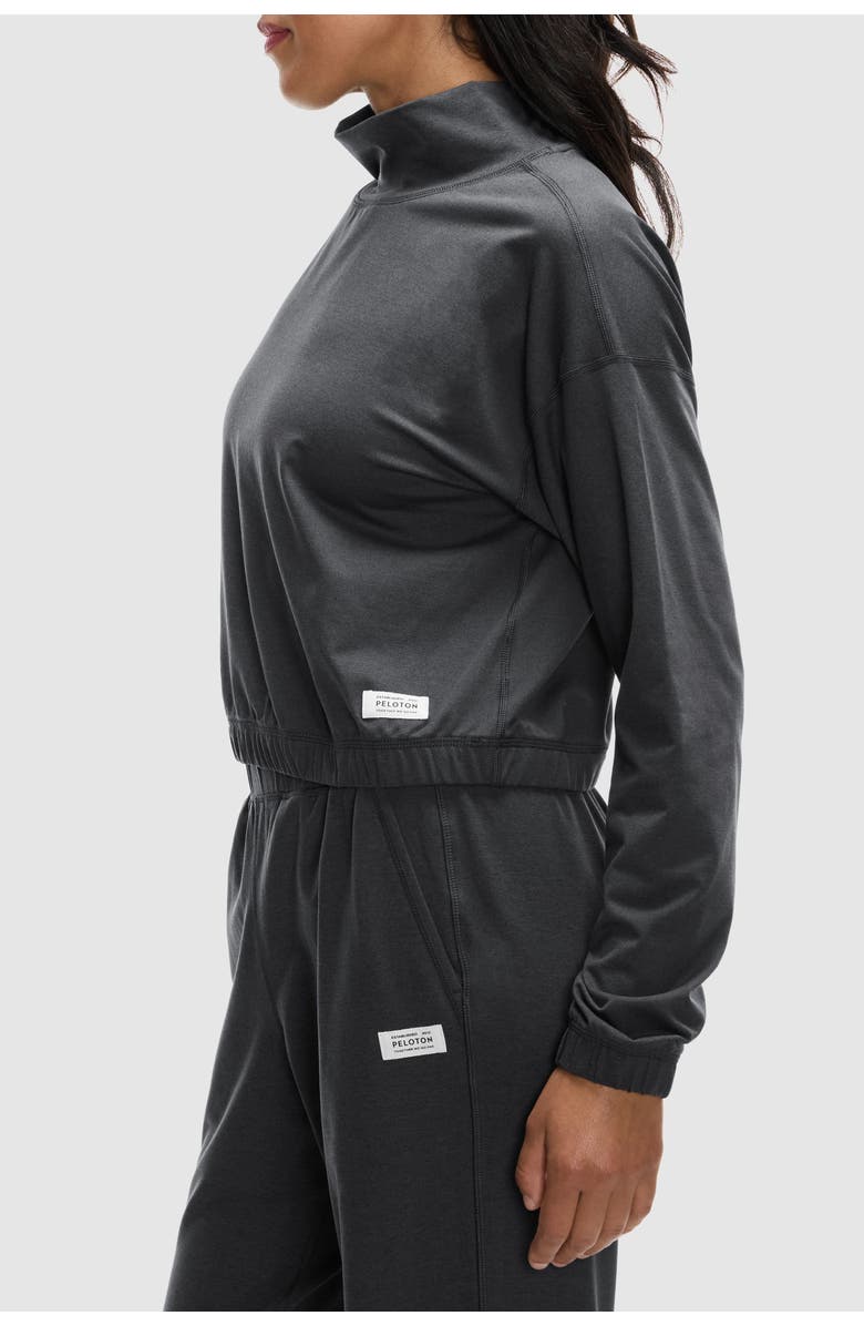 Peloton Dreamblend Funnel Neck, Main, color, Heather Grey