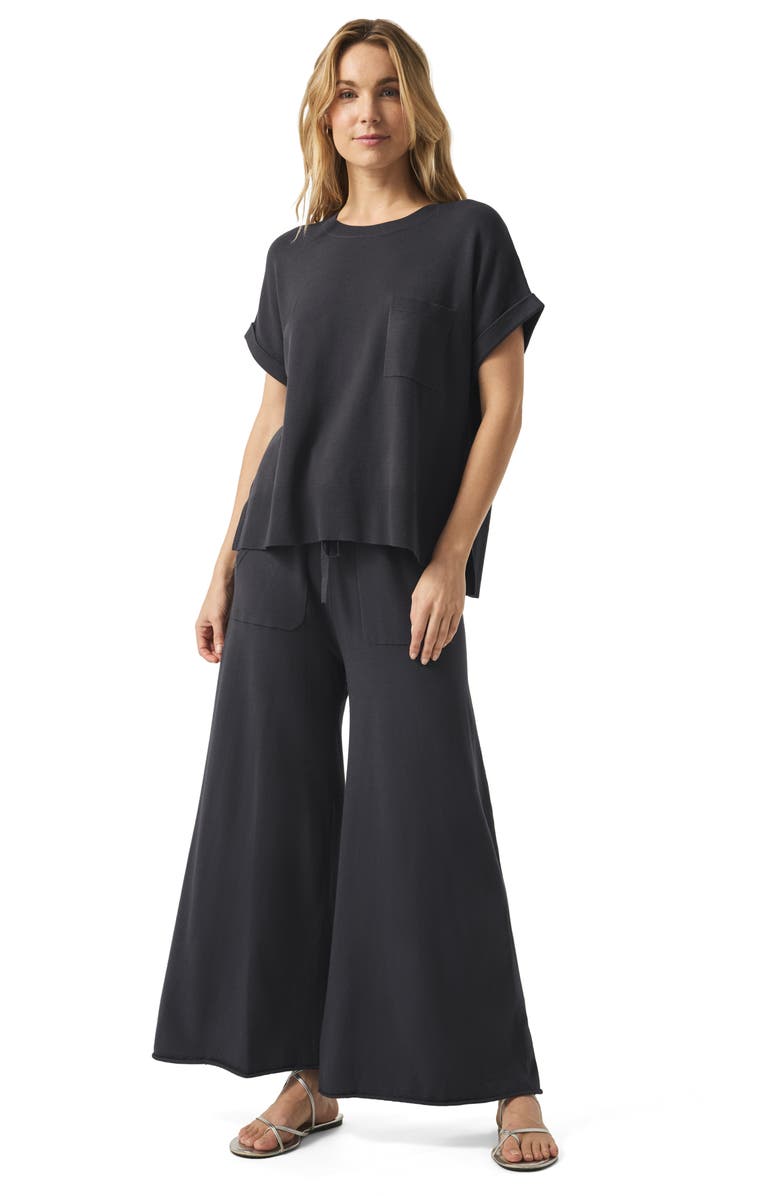 Splendid Veronica Crop Wide Leg Sweater Knit Pants, Alternate, color, 