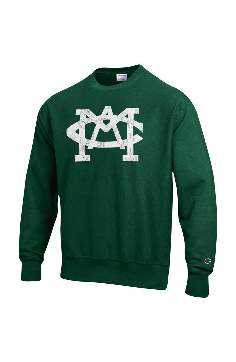 Champion Men's Champion Green Michigan State Spartans Vault Logo Reverse Weave Pullover Sweatshirt, Alternate, color, Green