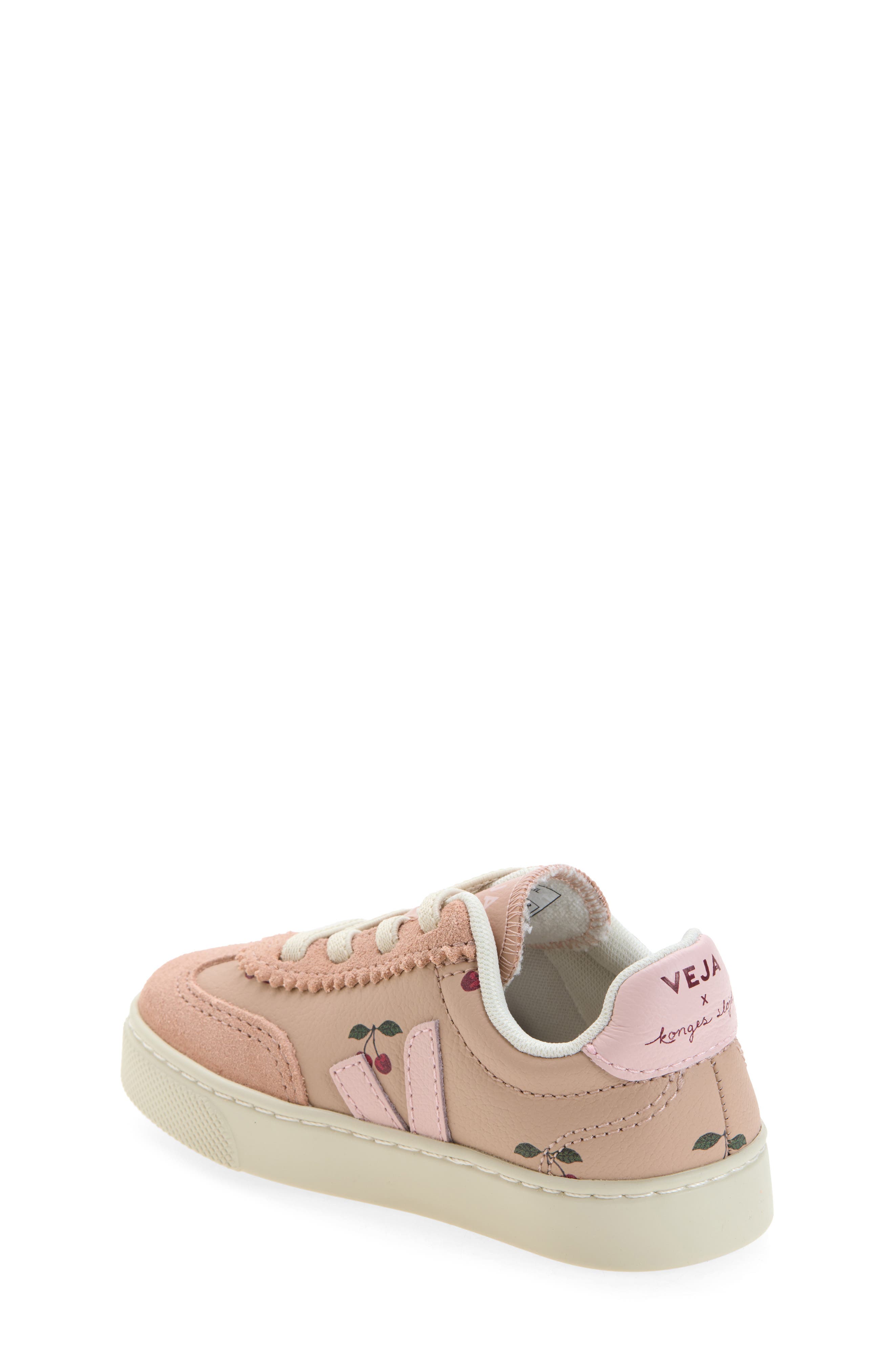 x Konges Sløjd Kids' Small Volley Sneaker, Alternate, color, CHERRY PETALE