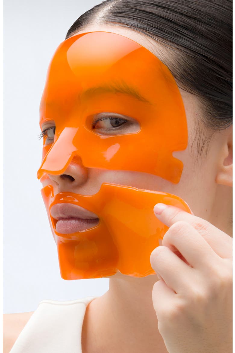 Hyaluronic Resilience Collagen Masque 8 pack, Alternate, color, Orange