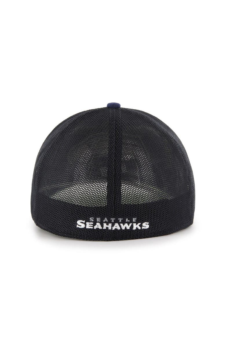'47 Men's '47 College Navy Seattle Seahawks Pixelation Trophy Flex Hat, Alternate, color, 