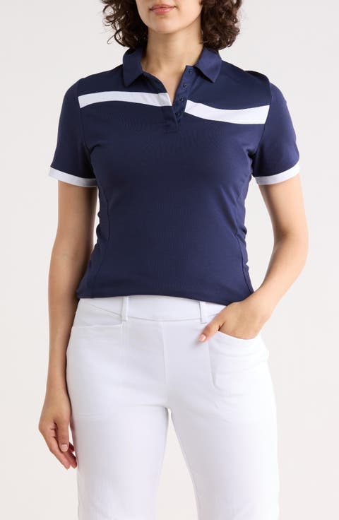 Colorblock Trim Polo