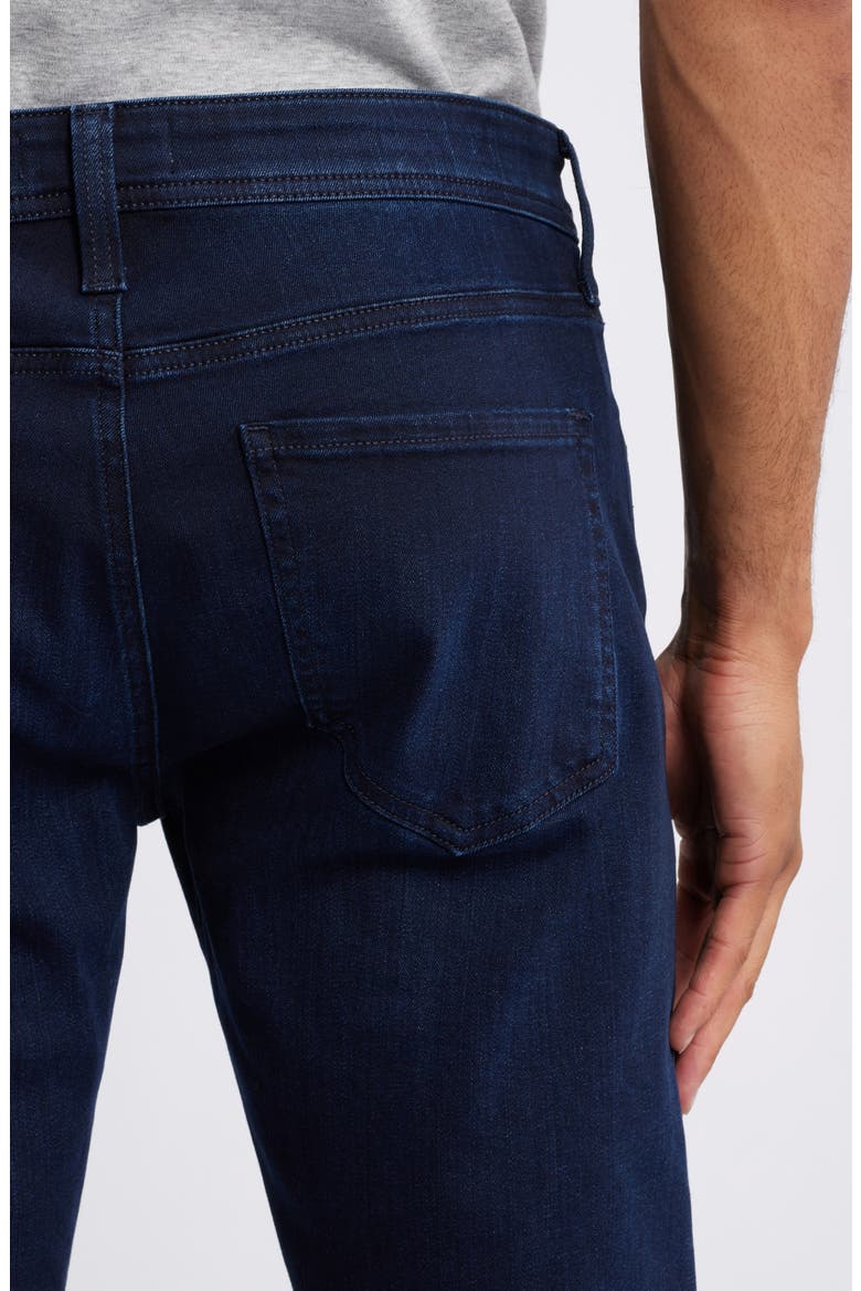 Slim Straight Leg Jeans, Alternate, color, DK MIDNT INDIGO