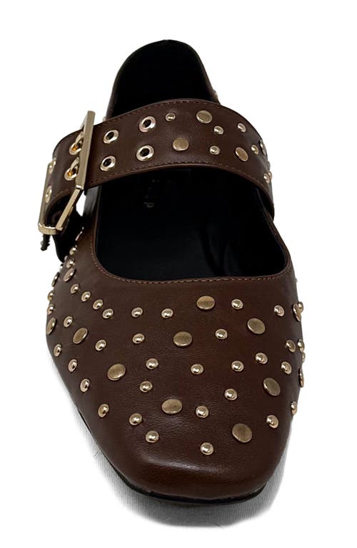 Shushop Avril Flat In Animal Print