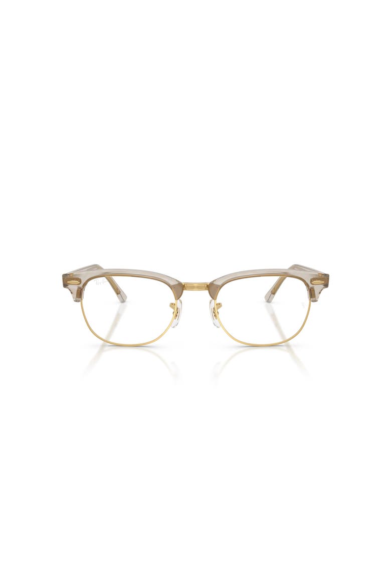 51mm Square optical glasses, Alternate, color, Grey