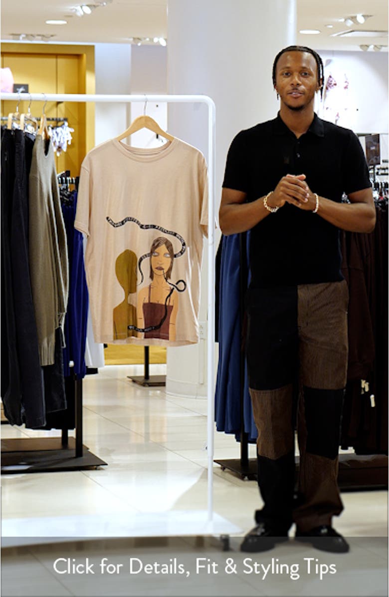 x Ed Templeton You're Still Here Organic Cotton Graphic T-Shirt, sales video thumbnail