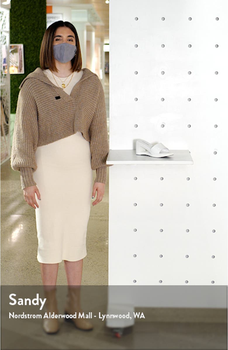 Shaggy Wedge Slide Sandal, sales video thumbnail