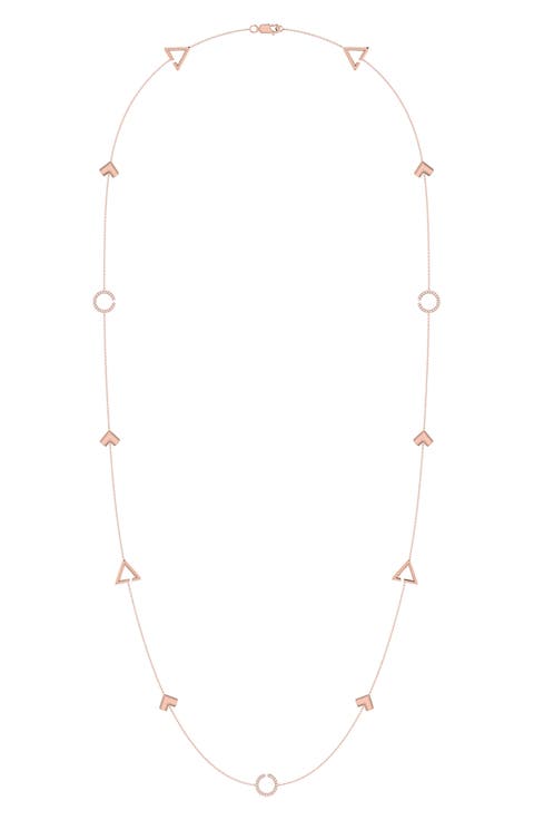 Avani Skyline Diamond Station Necklace