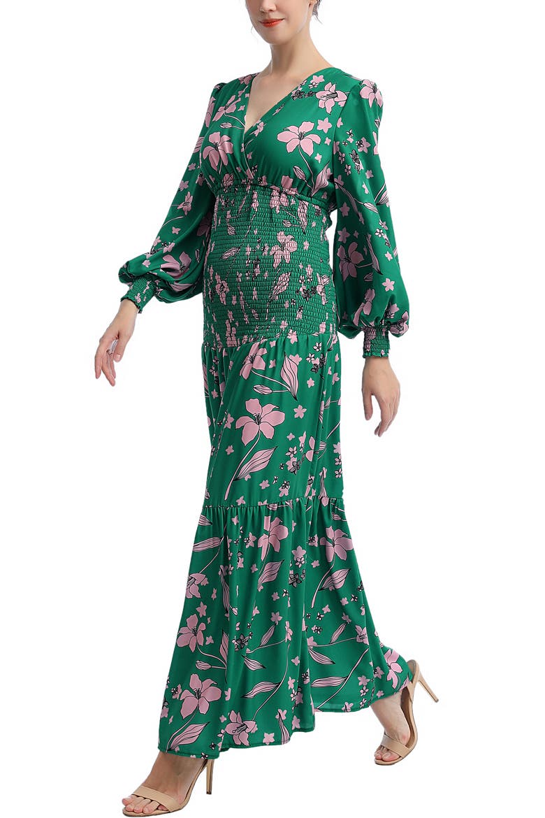 Caroline Maternity Maxi Dress, Alternate, color, Multicolored