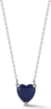 SPHERA MILANO Cubic Zirconia Heart Pendant Necklace