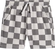 MILES THE LABEL Kids' Checkerboard Print Shorts