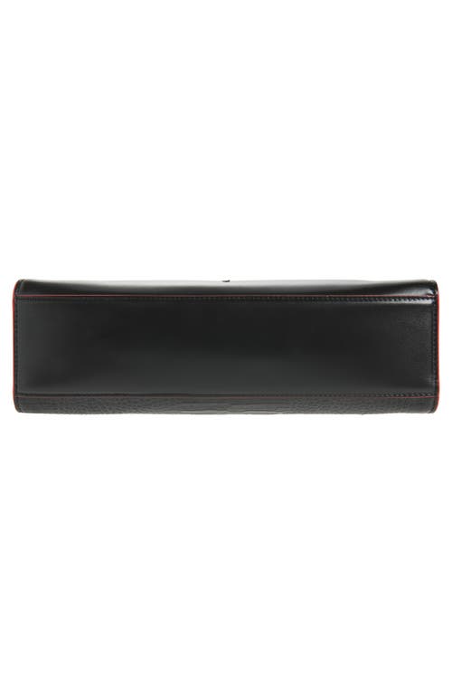 Christian Louboutin Mini Eloise Leather Baguette Bag In Black